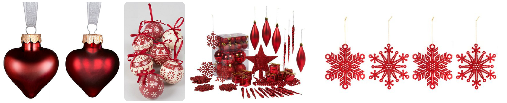 Red Christmas Decorations for your Home Festive Red