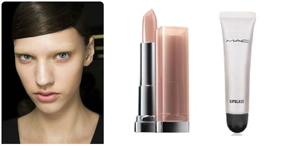 Autumn Make-Up Trends - Nude Lips How to wear nude lips